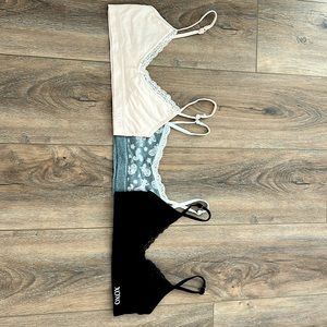 XOXO, Laura Ashley teen bras.